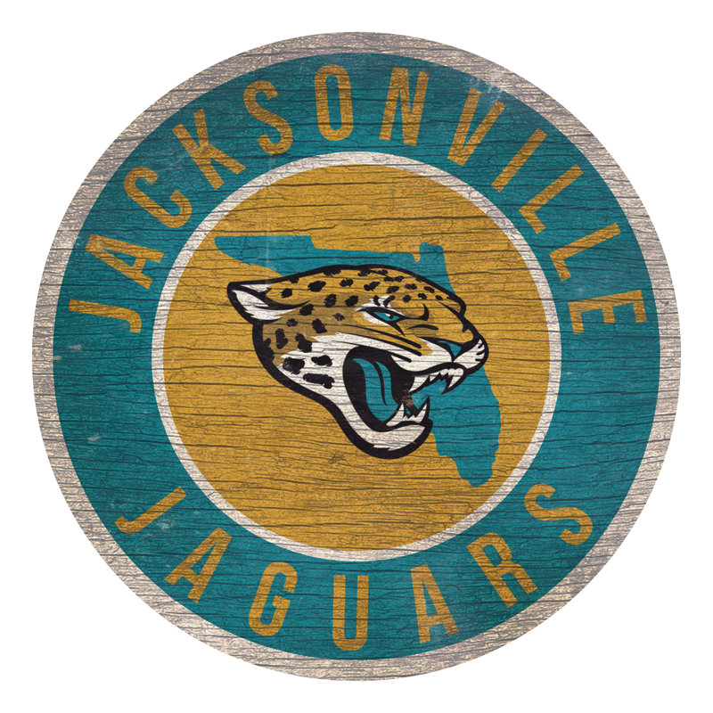 NFL, print on wood, Jaguars de Jacksonville