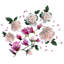Large Magnolia With Roses Floral Wall Sticker