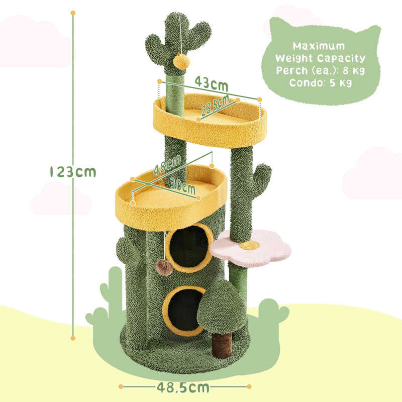 Rheems 123cm H Cat Tree