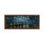 Starry Night Over The Rhone by Vincent Van Gogh - Floater Frame Panoramic Painting on Canvas-1971052005-1971052004