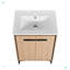 Base de meuble-lavabo 24 po avec lavabo