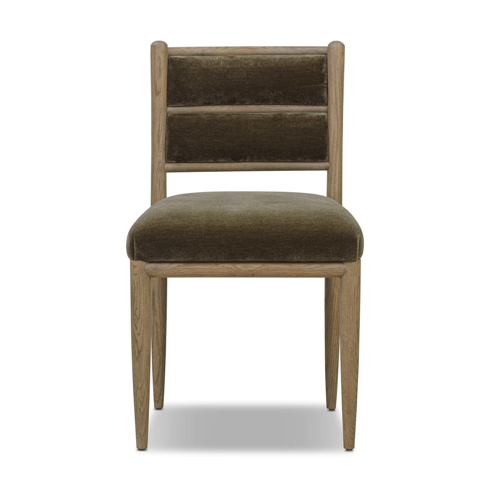 Colina Linen Oak Dining Chair, Monte Olive