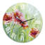 Red Blossoming Poppies II - Horloge murale traditionnelle-60280238