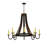 8 - Light Dimmable Empire Chandelier
