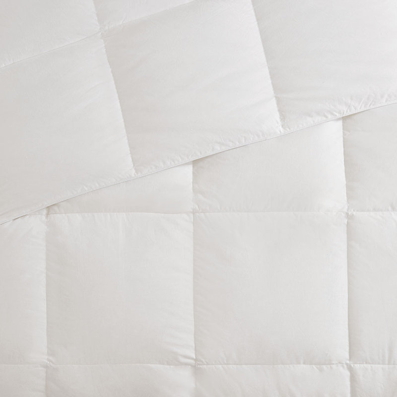 Eldon Oversized White Cotton Down Full Comforter