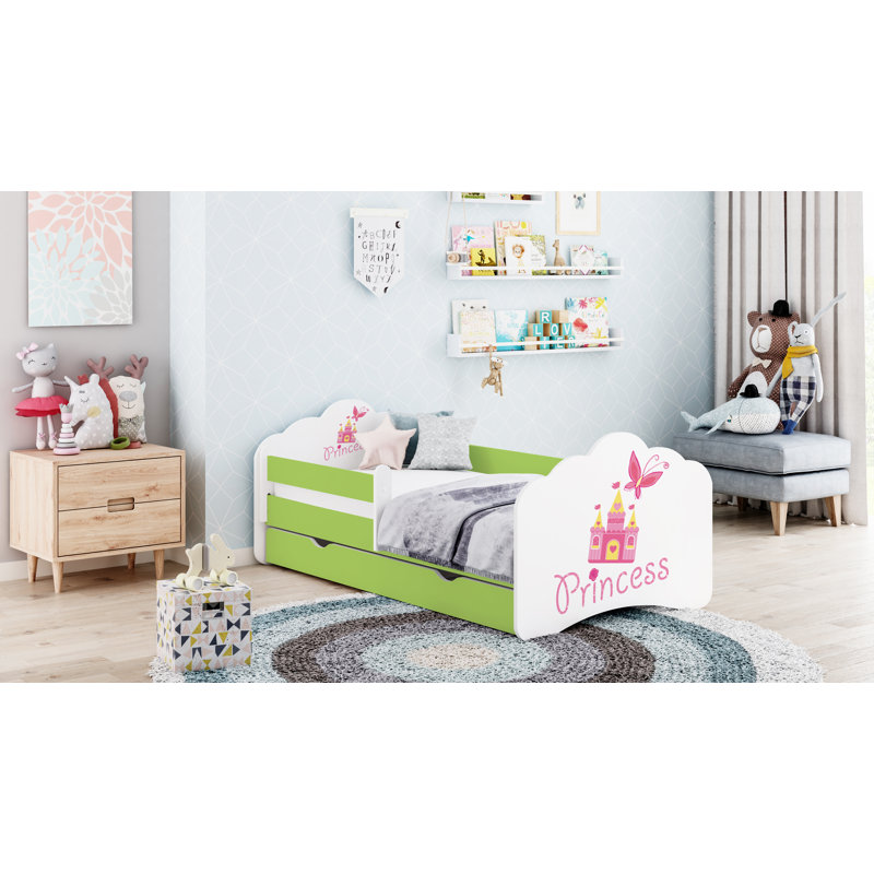 Quesada Cabin Bed Themed Beds, Green, 80cm x 160cm