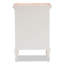 Solid + Manufactured Wood Bedside Table-325432830