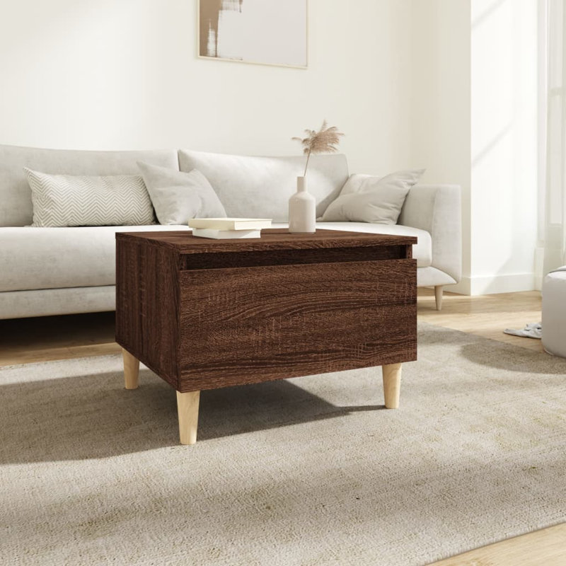 Kenzee End Table, Brown Oak
