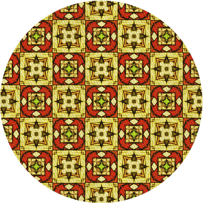 Indoor Rug, Round 7'