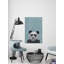 Studious Panda - Wrapped Canvas Painting-34927201
