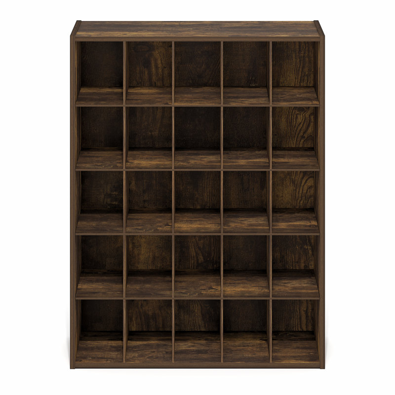 Range-chaussures Furinno Fano, range-chaussures à 25 cubes, range-chaussures empilable, 11,7 x 24,2 x 31,5, pour vestibule, bureau, garage, pin ambre