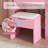 Vanity Desk with LED Mirror Lights and Power Outlet Charging Station-1816959077