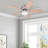 Alvina 42'' Ceiling Fan with LED Lights