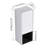 12" Bathroom Side Cabinet,Soft Close Doors,Float Mounting Design,(KD-Packing)