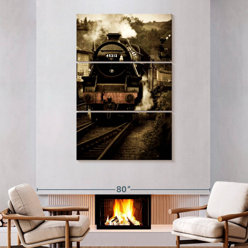 Pulling Home, 74" H x 48" W