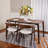 Hutter Solid Wood Dining Table