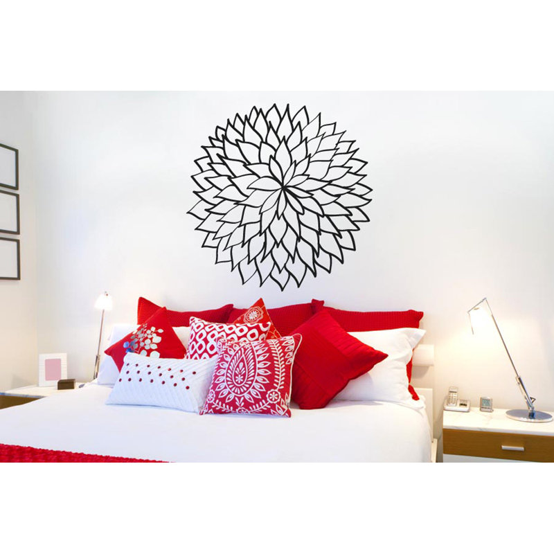 Plants & Flowers Wall Decal, Black