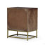 Commode en bois rétro, table de chevet pour chambre à coucher