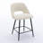 Valdez Boucle Upholstered Stool-381503618-381503619