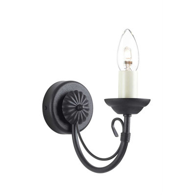 Elkmont Steel Candle Wall Light