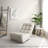 Folding Reclining Chair - Space Saving For Bedroom Gray Metal Living Room, Efficient Ergonomic