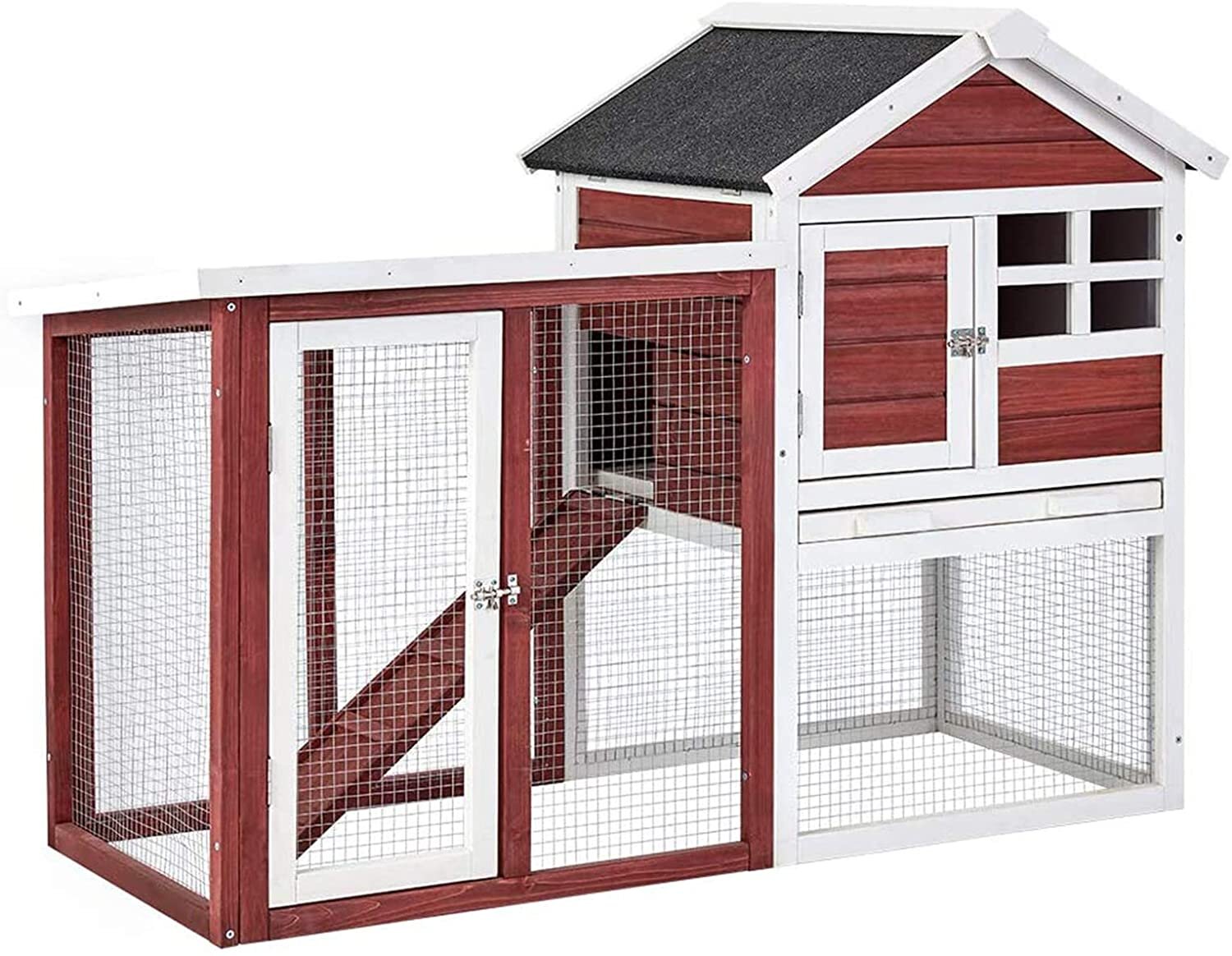 Tucker Murphy Pet™ Shaurya Weather Resistant Rabbit Hutch | Wayfair