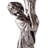 24"H Parisian Antique Silver Bell Shade Novelty Table Lamp