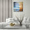 «Tropic One» par Louis Duncan-He, art mural en verre acrylique