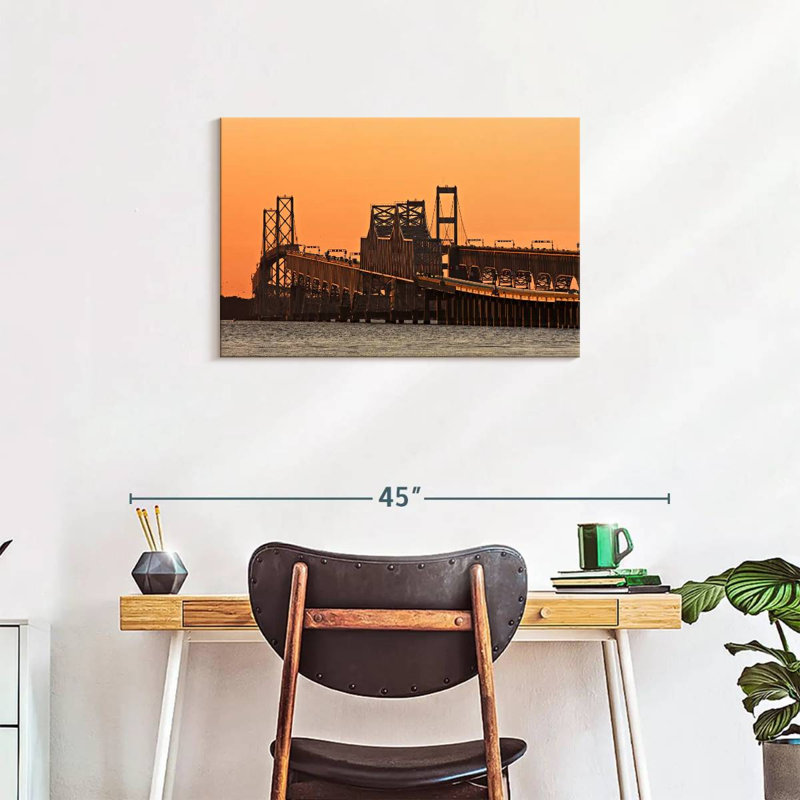 Lilie Chesapeake Bay Bridge, 20" H x 30" W