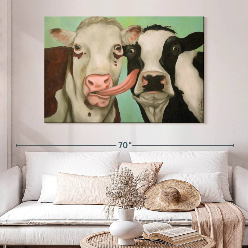 Cowlicious, 34" H x 51" W