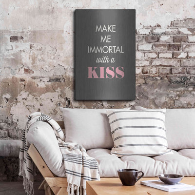 «Make Me Immortal» par GraphINC, art mural en métal