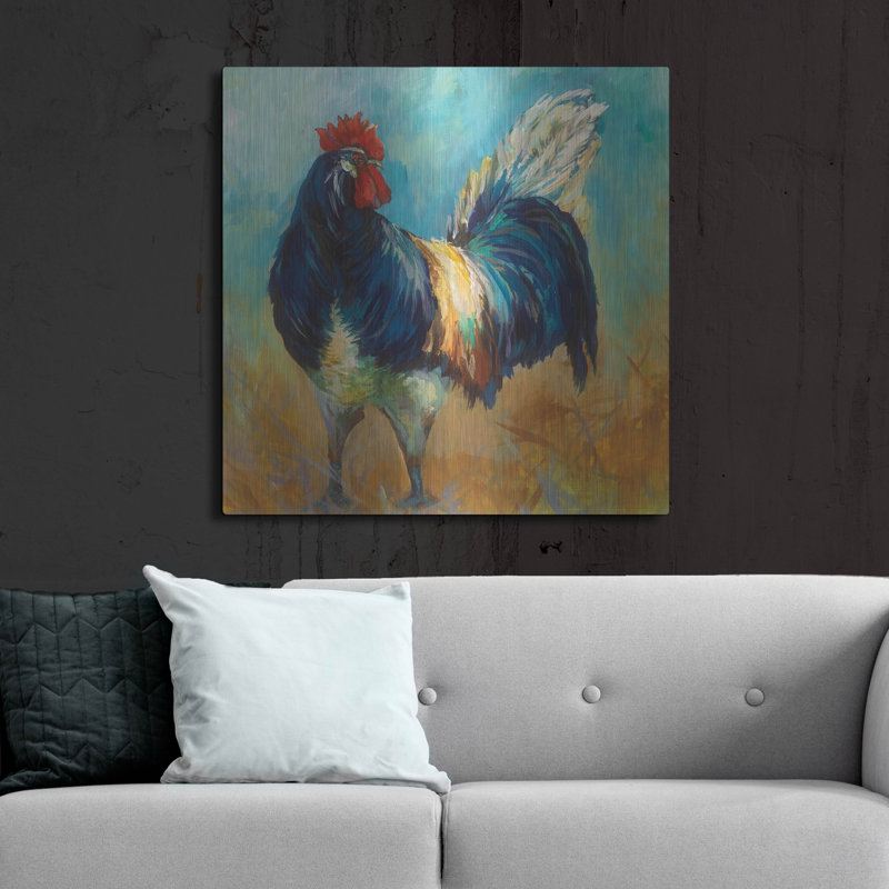 "Cocky" par Jeanette Vertentes, H 36 po x l 36 po