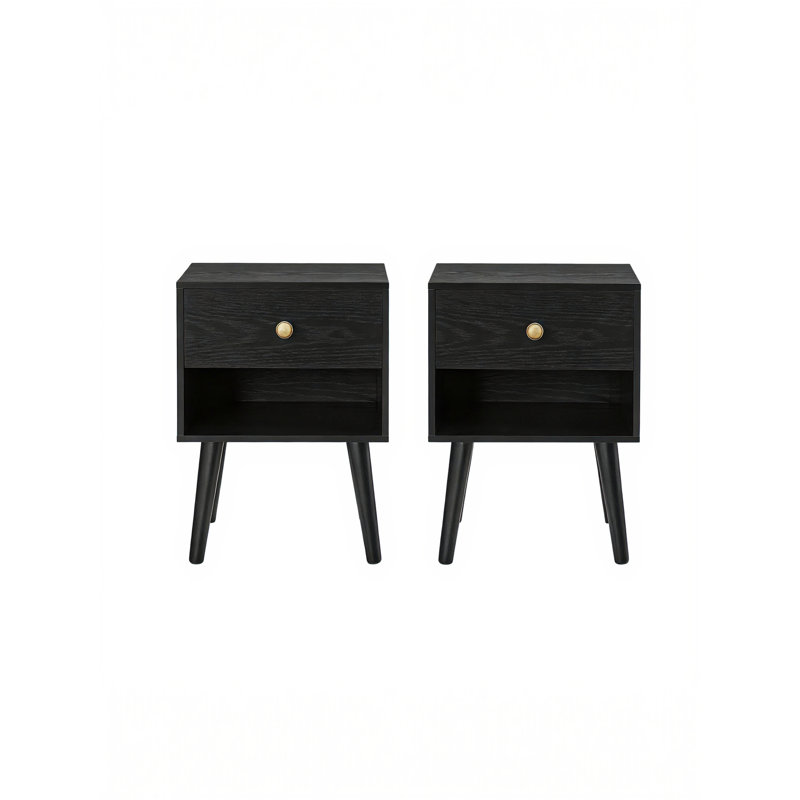 39cm W Particle Board Bedside Table
