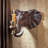Elephant Sculptural Wall Sconce