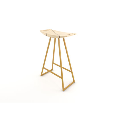Robert Counter Stool with Metal Frame