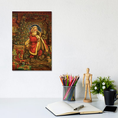 Christmas Presence by Myles Pinkney - Wrapped Canvas Painting