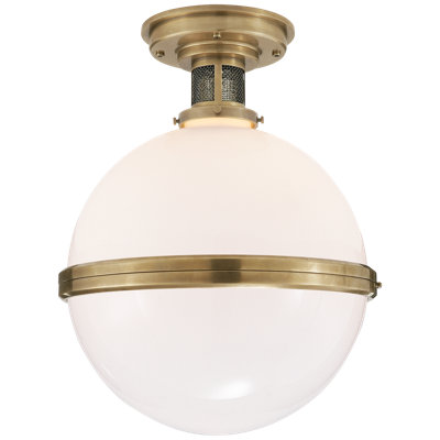 Ralph Lauren McCarren 1 Light Flush Mount