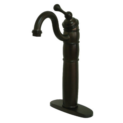 Kingston Brass Heritage Single-Handle 1-Hole Deck Mount Vessel Faucet