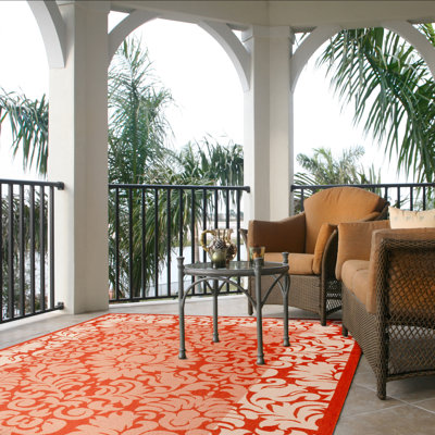 Davonia Performance Floral Rug