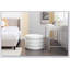 Repose-pieds rond avec rangement en tissu Boucle-2147201027