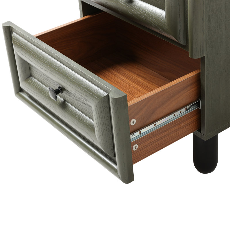 Table de chevet 2 tiroirs Modern