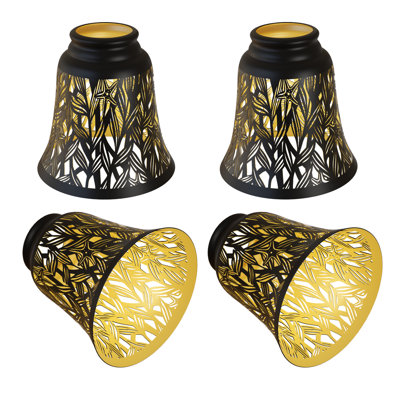 12.04cm H Metal Lamp Shade in Black