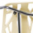 Stackable Dining Side Chairs with Floral Cutout Back and Stainless Steel Legs – Modern Kitchen, Restaurant, or Banquet Seating-547082479