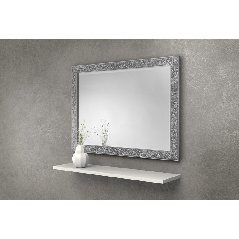 Frechette Engineered Wood Flat Wall Mirror
