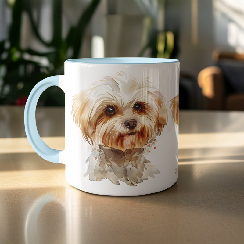 Mug, 2, Light Blue