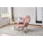Teddy Fabric Upholstered Nursery Rocking Glider Chair,Armchair,Accent chair,Living room chair-1504793721