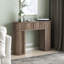 Console de rangement coulissante cannelée Aurel-246181402