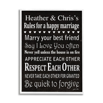 Motivation, mariage heureux cmw-001, art mural personnalisé
