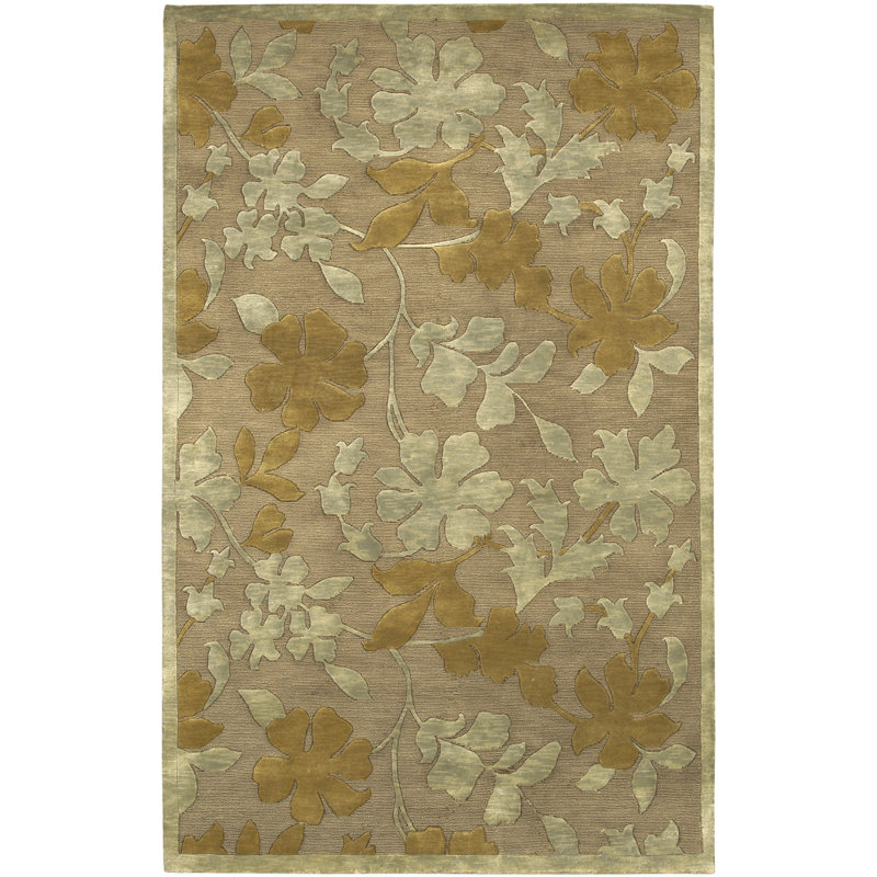 Multicolore en laine noué à la main à motif floral jamaris Tapis décoratif, Rectangle 9 pi x 13 pi