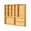 Bamboo Rectangle Utensil Storage Set